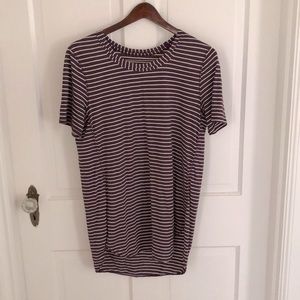 Lululemon striped long tee